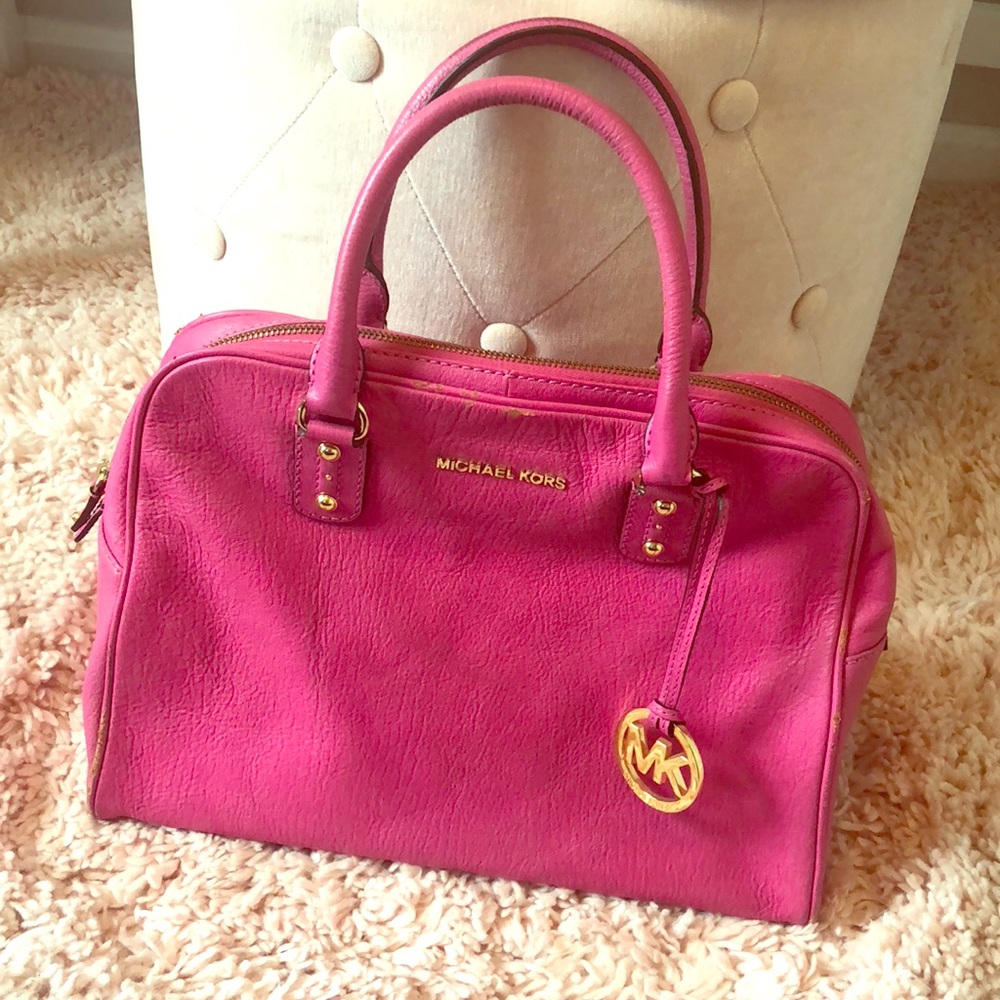 Pink MK bag